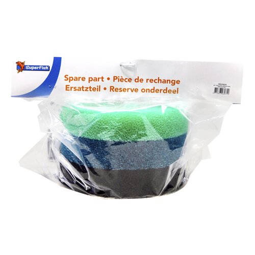 SuperFish TopClear 5000 Filterschuim – set van 3