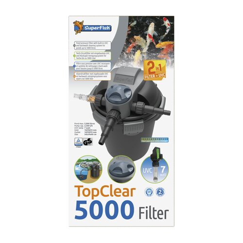 SuperFish TopClear 5000 UVC – 7W