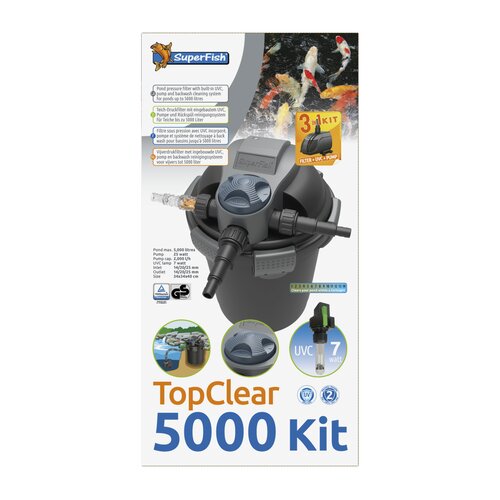 SuperFish TopClear Service Kit – 5000