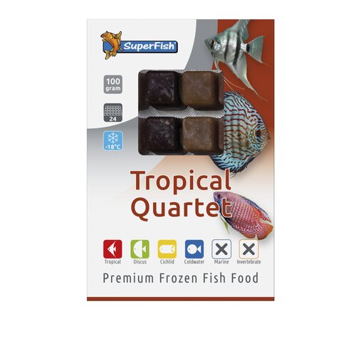 SuperFish Tropisch Kwartet – 100 gram