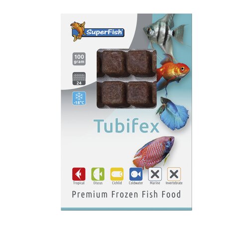 SuperFish Tubifex – 100 gram