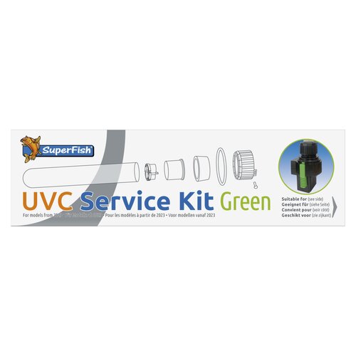SuperFish UV Service Kit – 11–18W Groen