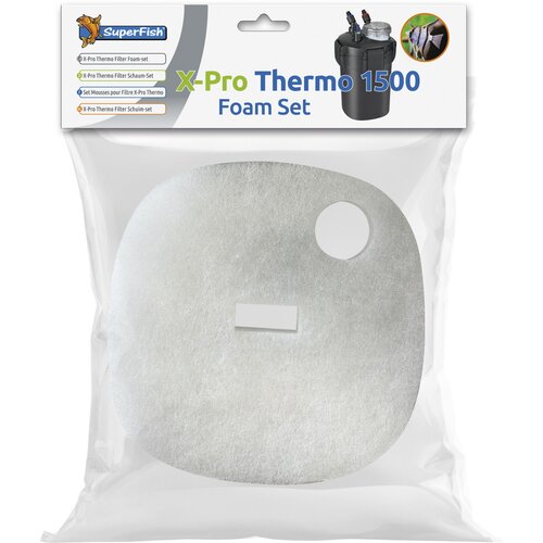 SuperFish X Pro Thermo 1500 schuimset 3 stuks