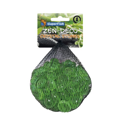 SuperFish Zen Crystal Stones 300 gram – Groen