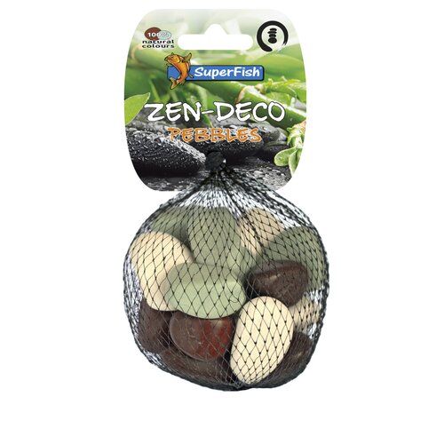 SuperFish Zen pebble small mix decoratiestenen 300 g