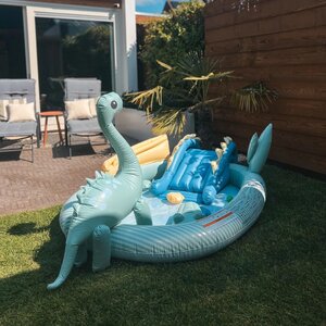 Swim Essentials dino kinderzwembad - B 210 x D 150 cm - afbeelding 3