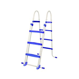 Swim Essentials donkerblauw frame zwembad incl. pomp en trap - B 400 x D 200 cm - afbeelding 2
