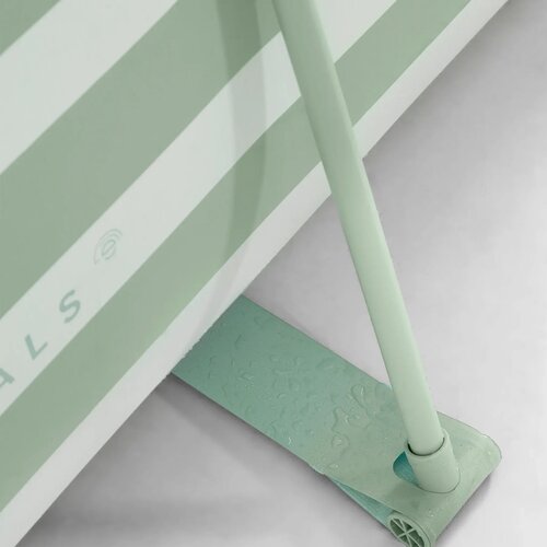 Swim Essentials groen gestreept frame zwembad - B 300 x D 200 cm - afbeelding 2