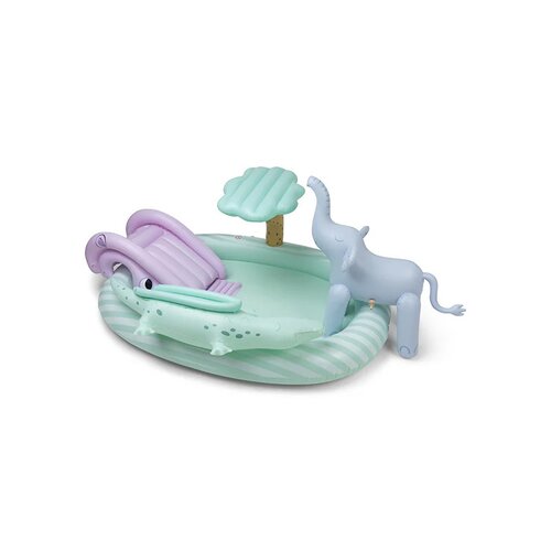 Swim Essentials Wilf Life kinderzwembad - B 210 x D 150 cm - afbeelding 1