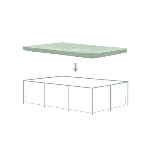 Swim Essentials zwembadhoes groen - B 260 x D 160 cm - afbeelding 3
