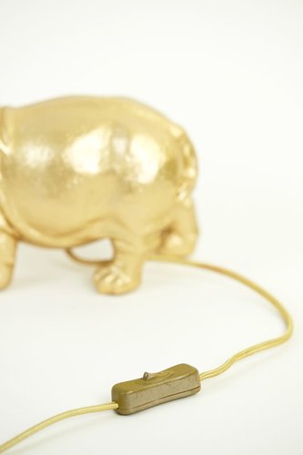 Tafellamp HIPPO Goud - 27 x 11 x 17,5 cm - afbeelding 4