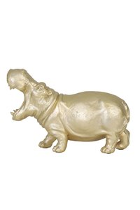 Tafellamp HIPPO Goud - 36 x 14 x 24 cm - afbeelding 2