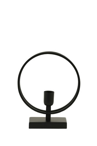 Tafellamp RUDRA Mat Zwart - 25 x 10 x 30 cm