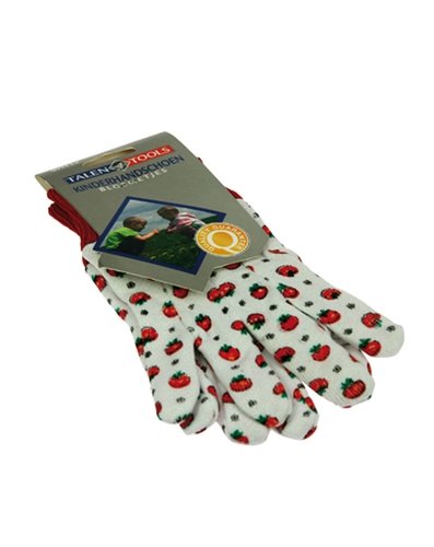 Talen Tools PR tuinhandschoenen midi rood/wit 7,5"