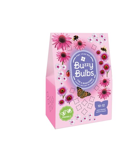 Tas buzzy bulbs pink-lilac mix 5st