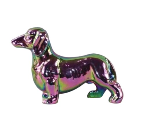 Teckel 20 x 7 x 14 cm rainbow