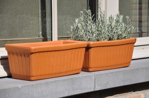 Terracotta balkonbak venezia 63cm - afbeelding 2
