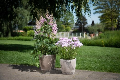 Terracotta bloempot maestro basalt 28cm - afbeelding 2