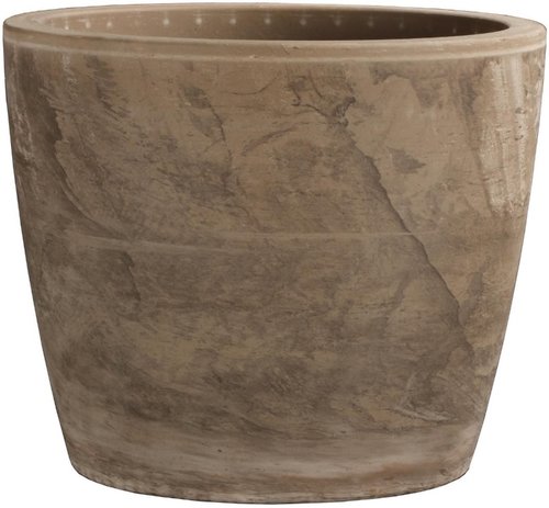 Terracotta bloempot maestro basalt 28cm - afbeelding 1