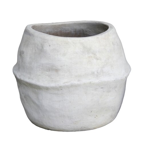 Terracotta Pot wit – Rond D 55 x H 41 cm