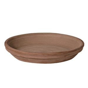 Terracotta schotel waterafstotend mocca 15cm
