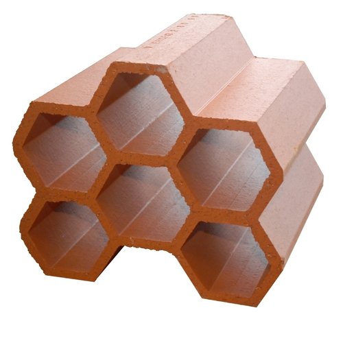 Terracotta wijnrek
