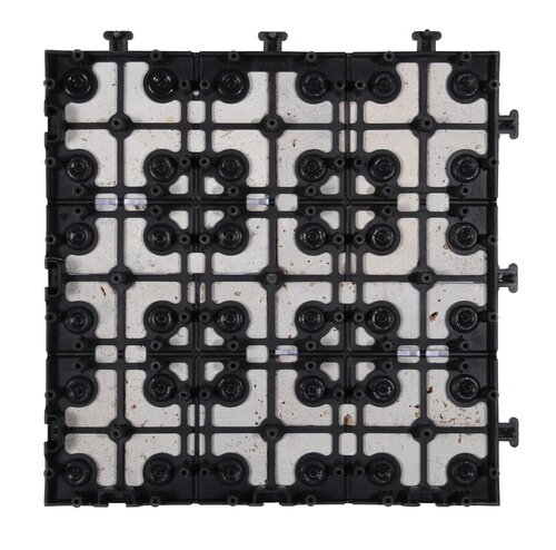 Terrastegel Qlik Travertin Blocks 30x30x2,8cm 6st (0,54m¬≤) Cr√®me - afbeelding 4