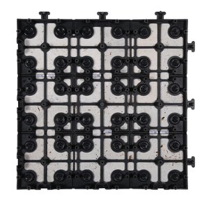 Terrastegel Qlik Travertin Blocks 30x30x2,8cm 6st (0,54m²) Crème - afbeelding 4