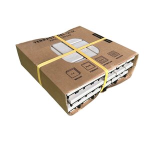 Terrastegel Qlik WPC 12 Latjes 30x30x2,4cm 6st (0,54m¬≤) Cr√®me - afbeelding 5