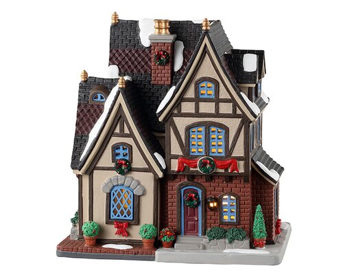 THE BURGHER'S HOUSE INCL. ADAPTOR 44338, 100 mA (WHITE)