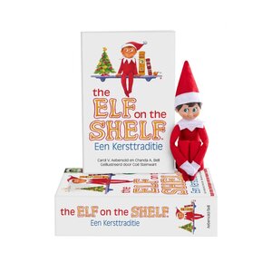 The Elf on the Shelf Cadeau set: JONGEN Nederlandstalig 27x18,5 cm