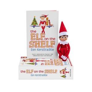 The Elf on the Shelf Cadeau set: MEISJE Nederlandstalig 27x18,5 cm