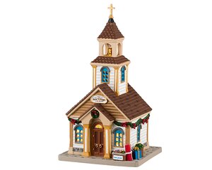 THE NEW VILLAGE CHURCH INCL. ADAPTOR 44338, 100 mA (WHITE)