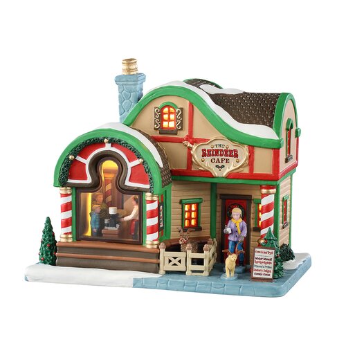 THE REINDEER CAFÉ, INCL. ADAPTOR 44338, 100 mA (WHITE)