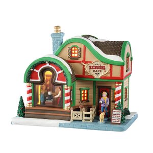 THE REINDEER CAFÉ, INCL. ADAPTOR 44338, 100 mA (WHITE)