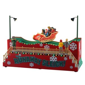 THE RUNAWAY SLEIGH, INCL. ADAPTOR 74254, 550 mA (WHITE)
