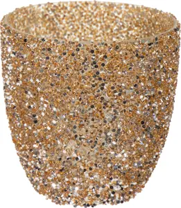Strass Egg Gold D12.5H12