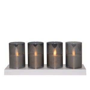 Theelicht in glas oplaadbaar gr s4 - afbeelding 2