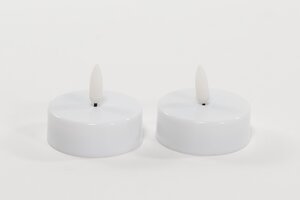 Anna's Collection 2-pack theelicht jumbo met vlam