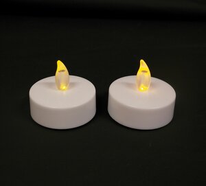 Anna's Collection theelicht jumbo LED - H 6 x D 4.5 cm