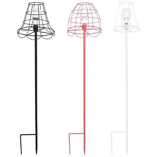 Theelicht lamp op poot metaal ass.