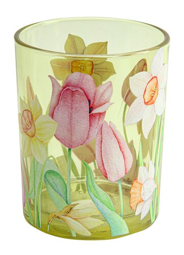 Theelichthouder Glas Lente - D9 x H10cm