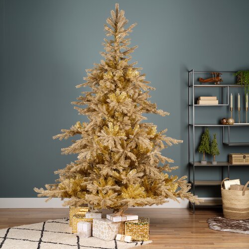 Tiffany gold tree - 1541 tips - H180cm x D 132cm - afbeelding 3