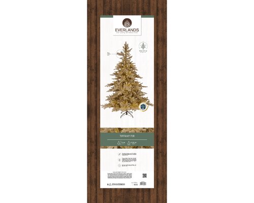 Tiffany gold tree - 2303 tips - H210cm x D 150cm - afbeelding 4