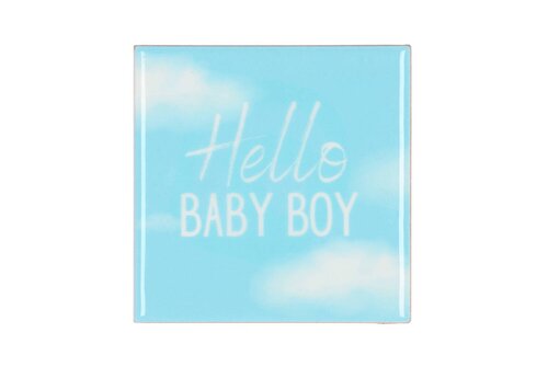TILE BABY BOY BLUE 10X10X1CM