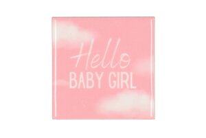 TILE BABY GIRL PINK 10X10X1CM