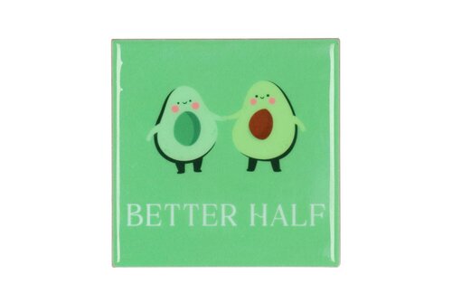 TILE BETTER HALF GREEN 10X10X1CM