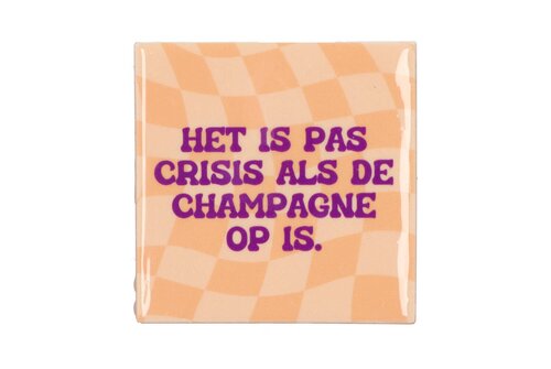 Tile Champagne Op L 10 x B 10 cm