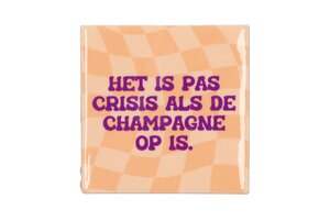 Tile Champagne Op L 10 x B 10 cm