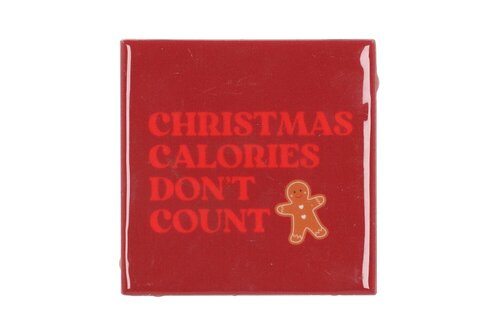 Tile Christmas Calories L 10 x B 10 cm